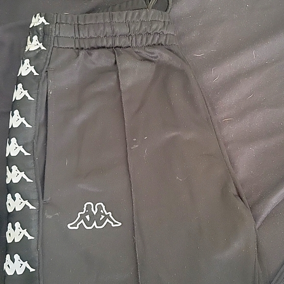 Womens Kappa pants size xs color black white - Picture 2 of 7